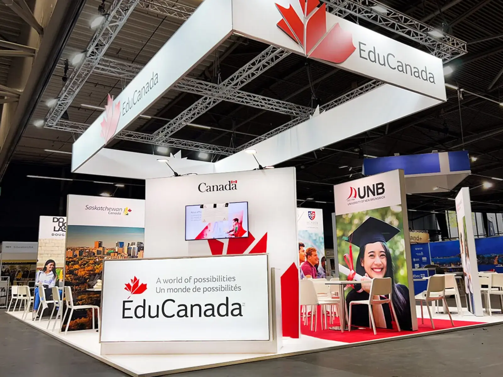 Exhibition stand for EduCanada