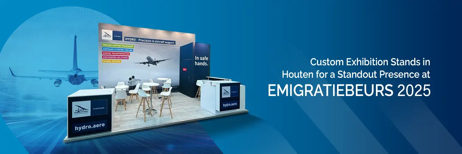 exhibition stand builders emigratiebeurs 2025