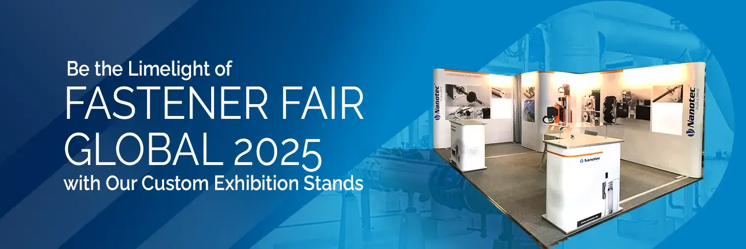 exhibition stand builders fastener fair global 2025