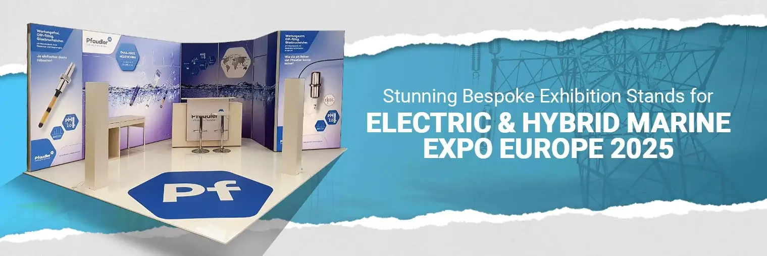 Exhibition stand builder for Electric-&-Hybrid-Marine-Expo-Europe-2025