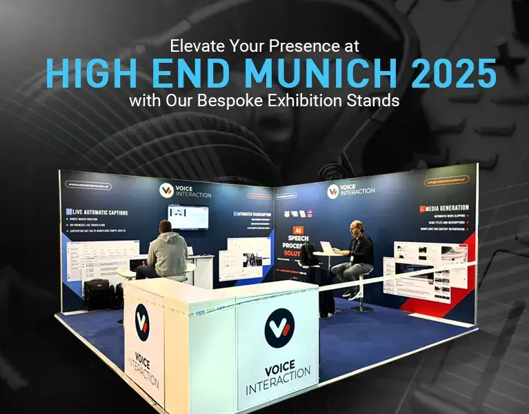 Exhibition stand builder for high end munich 2025