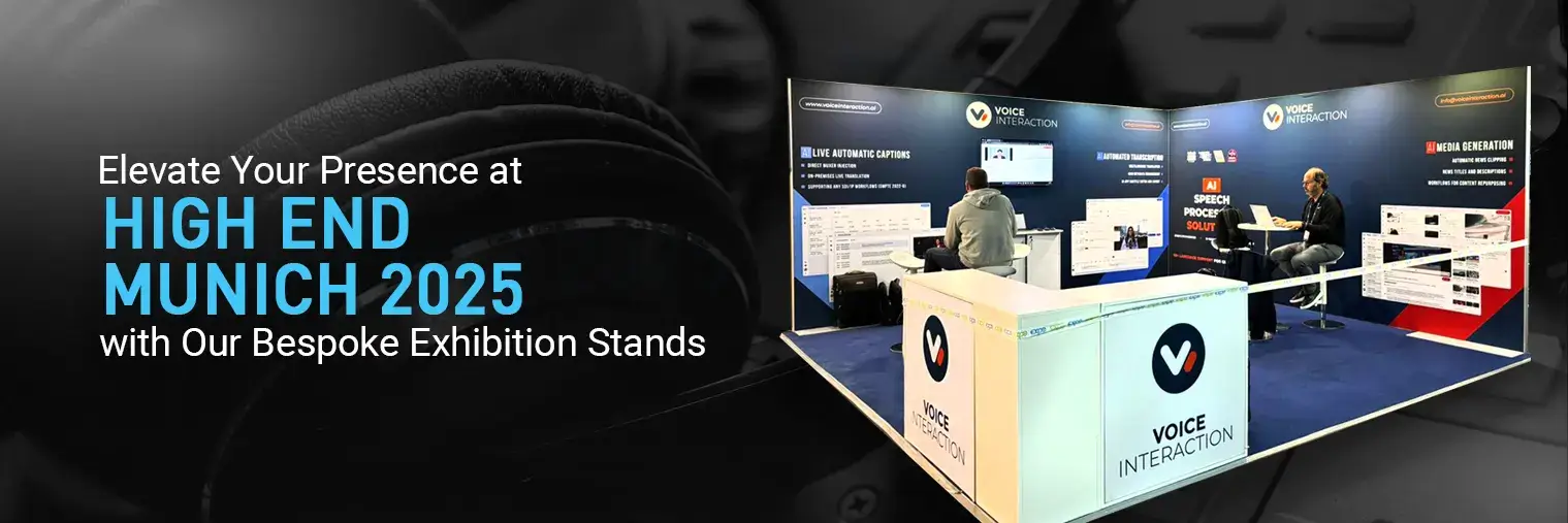 Exhibition stand builder for high end munich 2025