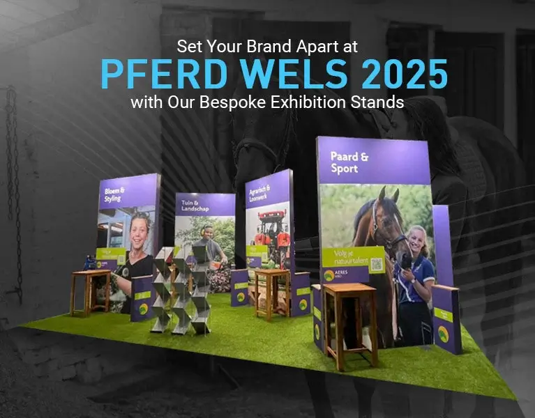 Exhibition stand builder for PFERD-Wels-2025
