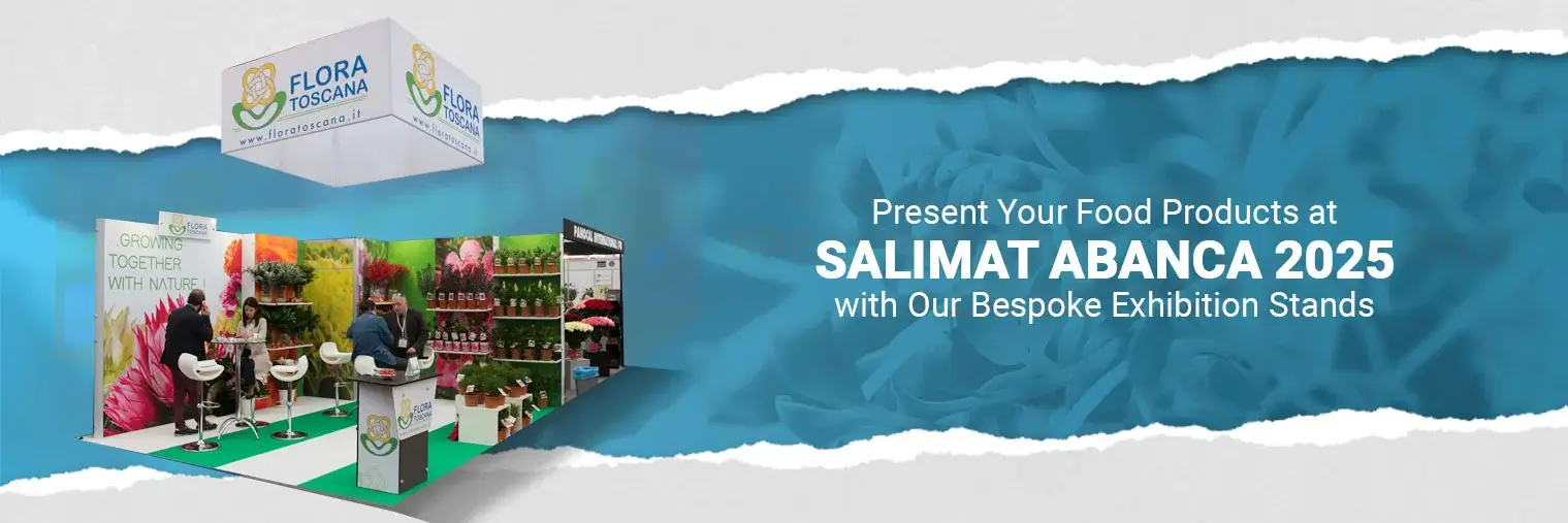 Exhibition stand builder for Salimat Abanca 2025