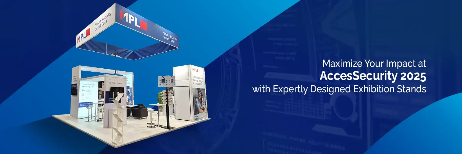 Exhibition stand builder for AccesSecurity 2025