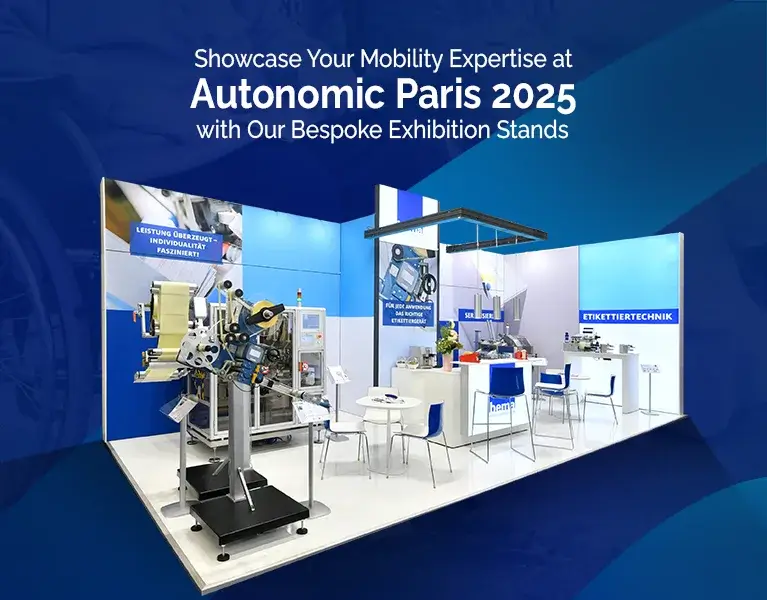 Exhibition stand builder for Autonomic Paris 2025