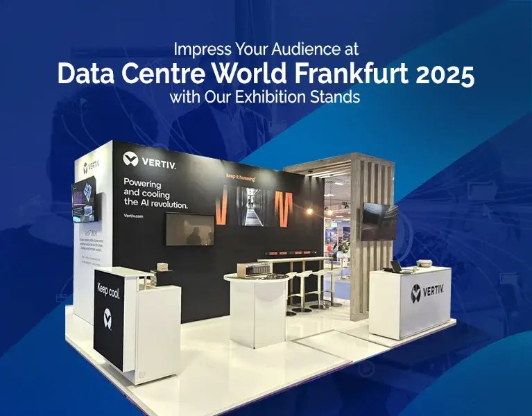 Exhibition stand builder for Data Centre World Frankfurt 2025
