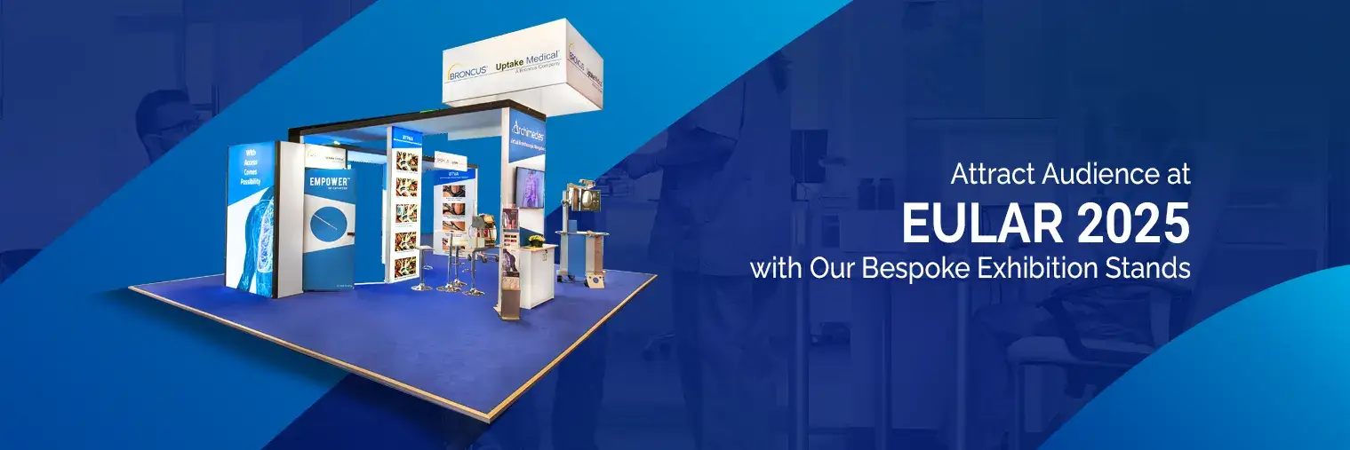 Exhibition stand builder for EULAR 2025