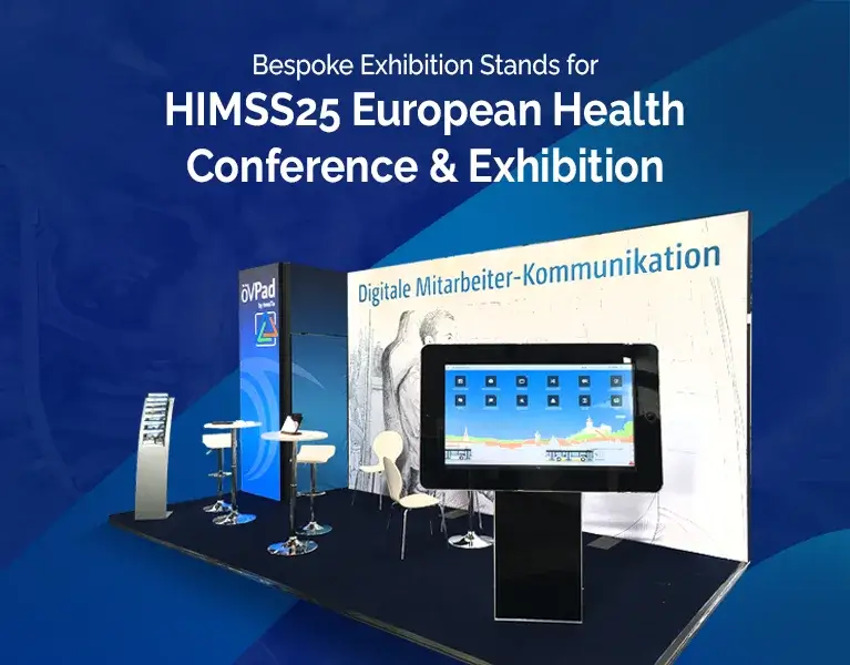 Booth builder for HIMSS25 European Health Conference & Exhibition