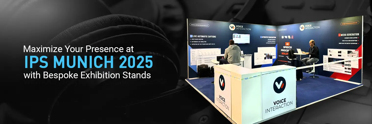 Exhibition stand builder for IPS Munich 2025