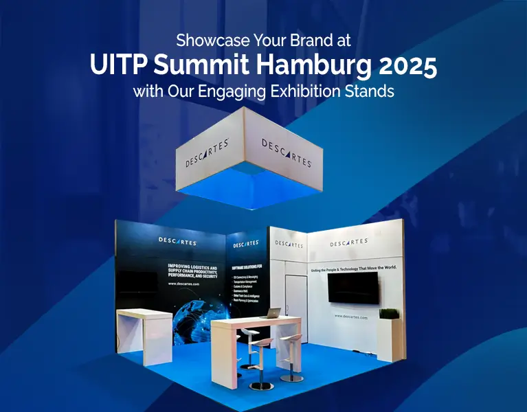 Exhibition stand builder for UITP Summit Hamburg 2025