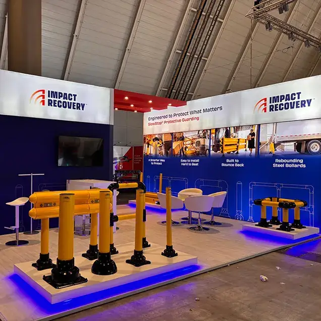 Impact Recovery - Exhibition stand in Stuttgart at Logimat