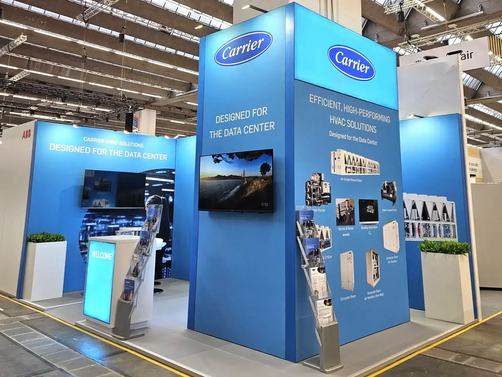 Exhibition stands for IT industry