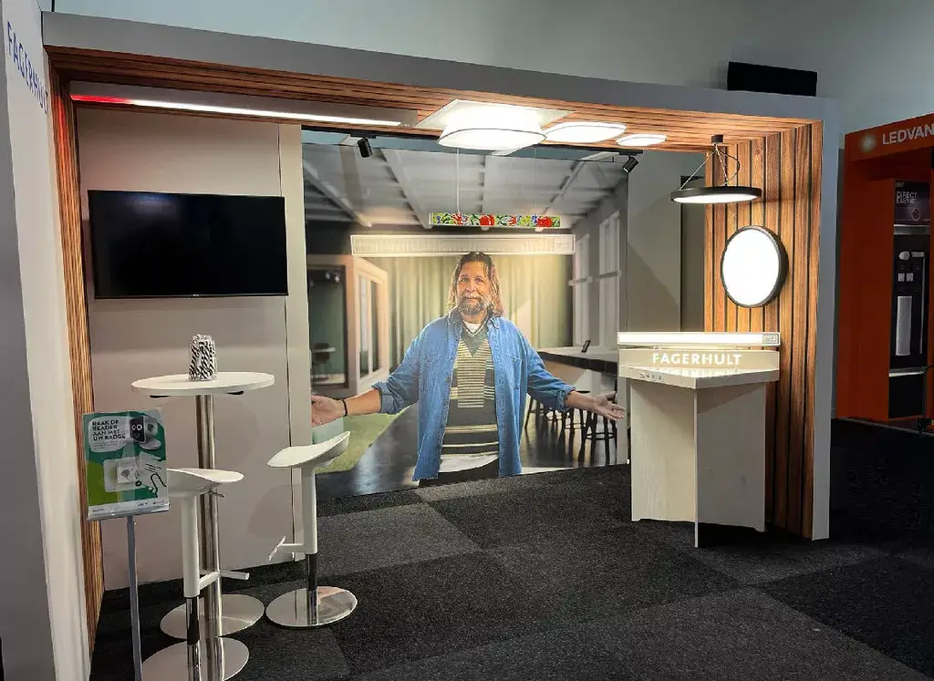 12 Sqm Booth for Fagerhult - Sweden Future Lighting 2025, Gorinchem